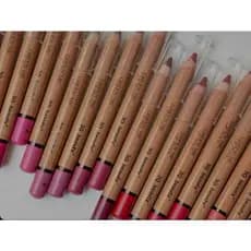 KIT COM 2 UNIDADES Lápis Labial Super Macio Madeira 3 Q Beauty Green me / Lip Pencil Boca Labios Deleniador Labial