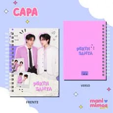 Caderno ou Diário BL | PerthSanta, WilliamEst, ZeeNunew, JimmySea.. | Caderno A5, Universitário ou Diário para anotar BL