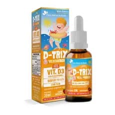 Vitamina D3 Infantil Gotas Flora Nativa Sabor Morango 30ml