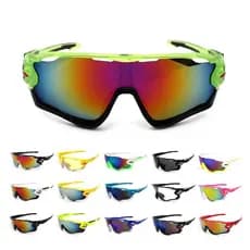 Óculos De Sol Polarizados Unissex Para Ciclismo/MTB/Bicicleta/Esportivo De Basikal Cermin Mata Hitam