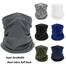 Máscara De Secagem Rápida Buff Anti Poeira UV Bandana Lenço De Cabeça Rosto Para Equitação Da Motocicleta Bicicleta Esporte Pesca Tecido De Malha