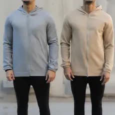 Kit 2 Casacos Moletom Masculino Zíper Capuz — Agasalho Inverno Adulto Flanelado Loja Intro