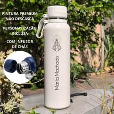Garrafa Térmica Nomad 1L personalizada com nome Bear Thermal Parede Dupla pintura eletrostática
