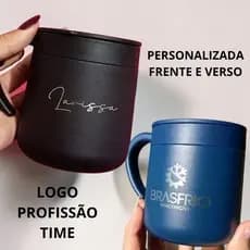 Caneca Térmica Atena Bear Thermal Personalizada 350ml – Frente e Verso, nome, simbolo, frase,time