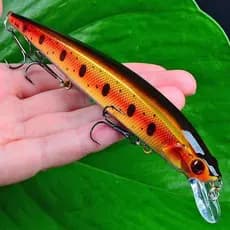 Isca De Pesca 14 Centímetros 18.5g Iscas artificial Com 3 Ganchos  3D Olhos