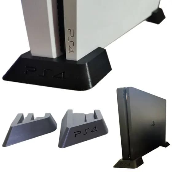 Kit Base Apoio Suporte Vertical Para Ps4 Slim Playstation