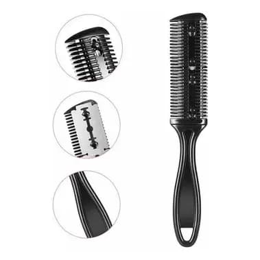 Pente Navalha Desfiadeira Profissional Barbeiro Cabeleireiro