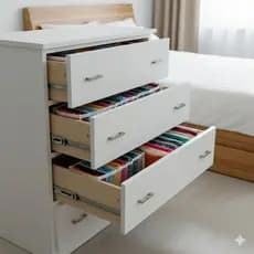 kit 5 colmeias organizadora M para roupas de bebês, roupas íntimas e acessórios / Zentrix