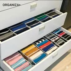 kit com 3/ 6 ou 12 colmeias organizadora M para roupas de bebês, roupas íntimas e acessórios