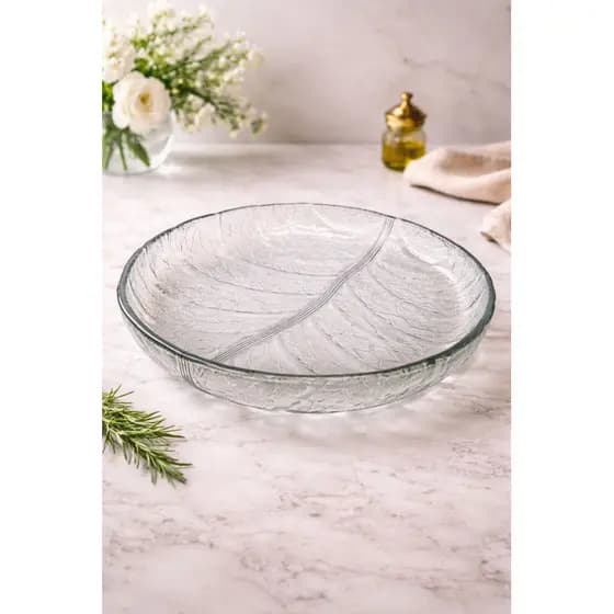 Travessa de mesa decorativa grande 2 litros