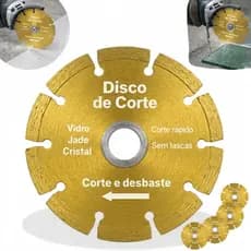 Disco De Corte Com Diamante Para Cortar Vidro Lâmina De Serra Multifuncional Cerâmica Azulejo PVC