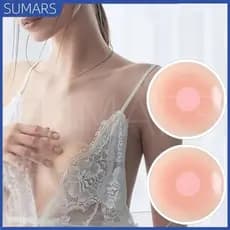 6 Pares Cobertura de Mamilo Silicone Adesiva Invisível Reutilizável Mulheres Nipple Pasties Protetor