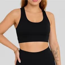 Top Nadador Fitness Academia Feminino Suplex Premium Alta Sustentação