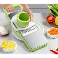 Fatiador Cortador 5 Em 1 Ralador e Descascador De Alimentos de Legumes Frutas Cozinha