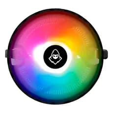 Cooler Para Processador Mancer Hazel 120mm Rainbow Rgb Gamer Preto