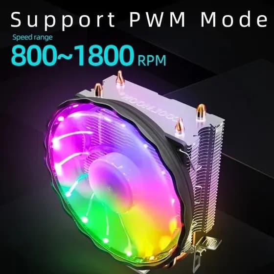 Air Cooler Gamer / CPU Processador Intel E Amd 1150 1151 1155 1200 1700 FM2 AM2+ AM3 AM3 AM4