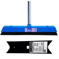 KIT RODO PLÁSTICO 40 CM CABO 1,40 MTS + REFIL BORRACHA BASE RODO 40 CM NOVO RODO