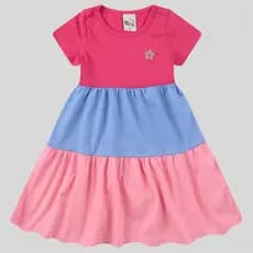 Vestido Infantil Menina 3 Marias 100% Algodão 1 ao 10 anos