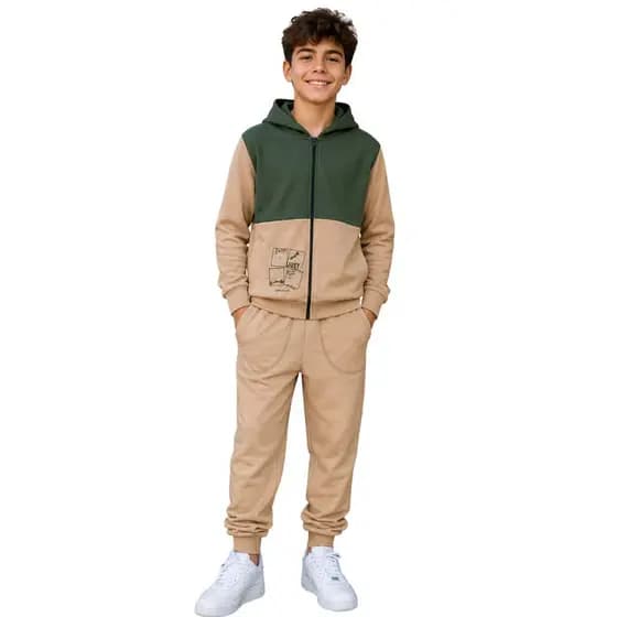 Conjunto de Moletom Juvenil Masculino 10 ao 14 anos