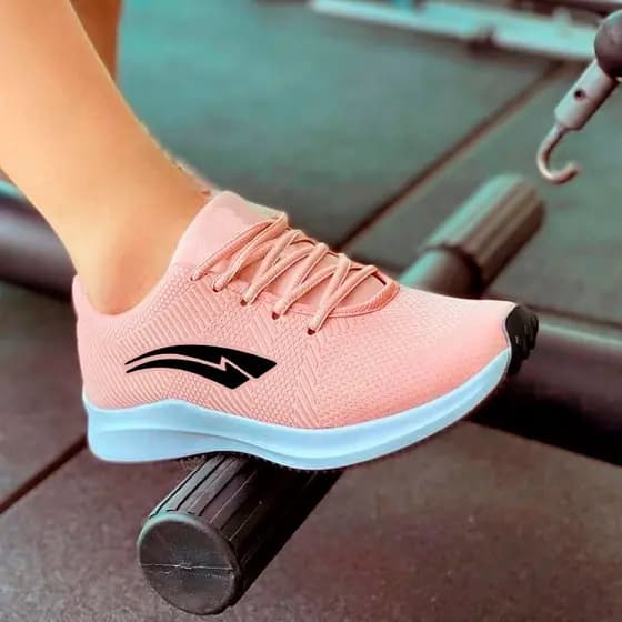 Tênis Feminino leve e  confortável barato casual e esportivo lançamento preto nude