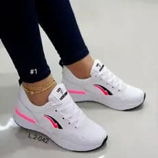 Tênis Feminino leve e confortável para esporte lazer e esporte super barato lançamento