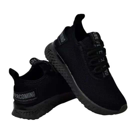Tênis Feminino masculino adulto leve e confortável barato branco preto