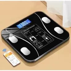 Balança corporal Digital Eletrônica Bluetooth com Aplicativo (A)