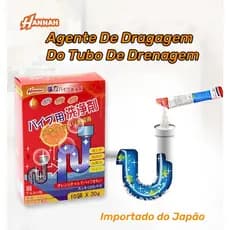 Esgoto De Cozinha Japonesa Agente De Dragagem Através Do Tubo Sanitário Forte Descontaminação E Limpador anti-Bloqueio