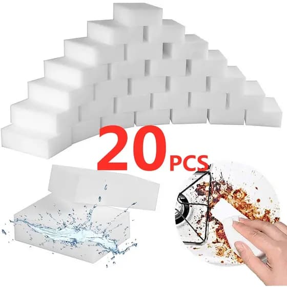 20 pacotes bucha esponja magica mágica  limpeza  cozinha