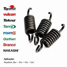 Kit 3 Molas da Embreagem Roçadeiras a Gasolina 33/43/52/63 cc Universal