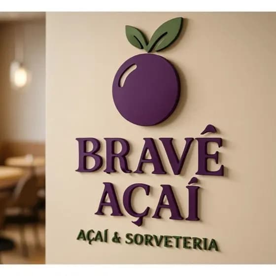 Sua Logomarca em 70cm Acompanha Fita 3M