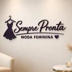 Logomarca em MDF Cortado e Pintado 1,20m