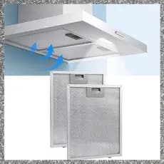 Filtros Para Exaustor , 2 Peças , Extrator De Malha De Metal , Filtro De Ventilação , 320X260mm , Exaustores De Cozinha