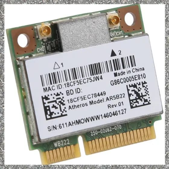 [Dkzc] AR5B22 2.4/5GHz Placa Wifi De Banda Dupla 802.11Ac Bluetooth 4.0 WLAN Sem Fio Para Y400 Y500 Y410P S215 U330 U430