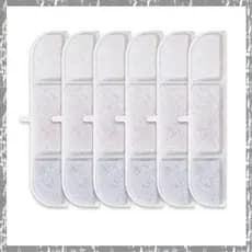 [Ttqr] 6 Filtro De Carvão Ativado Para Fonte De Água De Gato WFP6 Filtros De Substituição Bebedouro Automático De Animais De Estimação Fácil De Usar