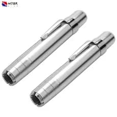 2 PCS Prata Liga De Alumínio Porta Giz