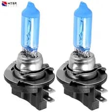 2x H11B 55W Lâmpada Halógena Para Faróis De Carro Branca Brilhante 6000K DC12V