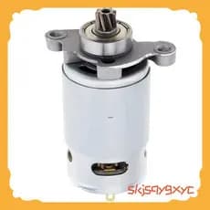 Motor DC 21V RS550 Para Serras Elétricas Alternativas , 8 Dentes , Alta Potência Com Engrenagem Helicoidal skjsqygxyc.br