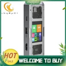 G71 7 Em 1 Estação De Acoplamento De Liga De Alumínio Tela Inteligente Tipo-C Para HDM2.0 USB3.0 HUB PD100W Adaptador