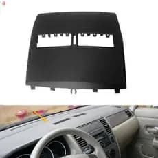 Saída De Ar Condicionado De Carro Painel De Acabamento-Instrument Ventilaçãos Capa Shell Para Nissan Tiida2005-2011Preto
