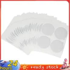 100Pcs Adesivos De Alumínio Tampas Vedações Para Enchimento De Pote De Café Nespresso Vazio Descartável Tampa Reutilizável 37Mm