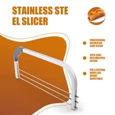 3 Fatiador De Camada De Bolo LEVELLER INTERLAYER Indústria Padrão