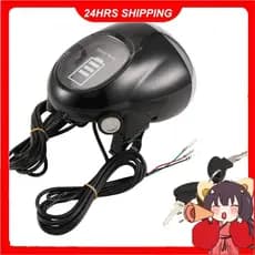 Para Citycoco Scooter Elétrico Anjo Olho 60V Velocidade Medidor De Energia Acessórios Farol Chave Kit Bloqueio
