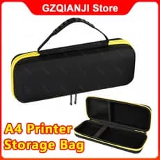 Bolsa de transporte para impressora A4 Adequada para Peripage A40, HPRT MT810, ATS886,Tattoo Printer