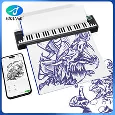 PeriPage P90/P91S/P93 Impressora De Estêncil De Tatuagem Sem Fio Bluetooth Impressão Térmica Tinta
