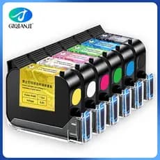 Cartucho De Tinta Colorido Portátil De 12.7mm Acessível E De Longa Duração Para Impressora Jato