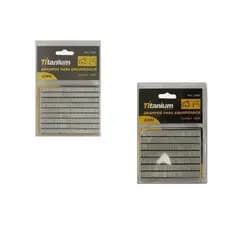 Grampos Para Grampeador Tapeceiro 6Mm E 8Mm Titanium