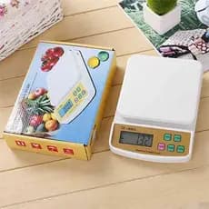 Balança Digital Precisão para Cozinha - Nutrição e Dieta - 1g a 10Kg