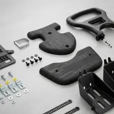 Kit Completo Peças Para Reposição Cadeirinha Fun Bike BICICLETA Kalf