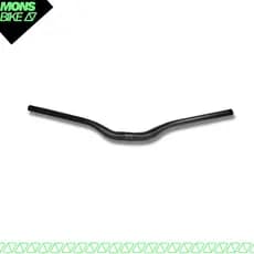 Guidao Bicicleta Bike MTB 31,8 x 720mm Alumínio Curvo XC Downhill Resistente